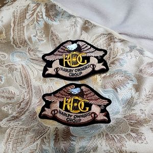 Brand new Harley davidson owners group eagle patches